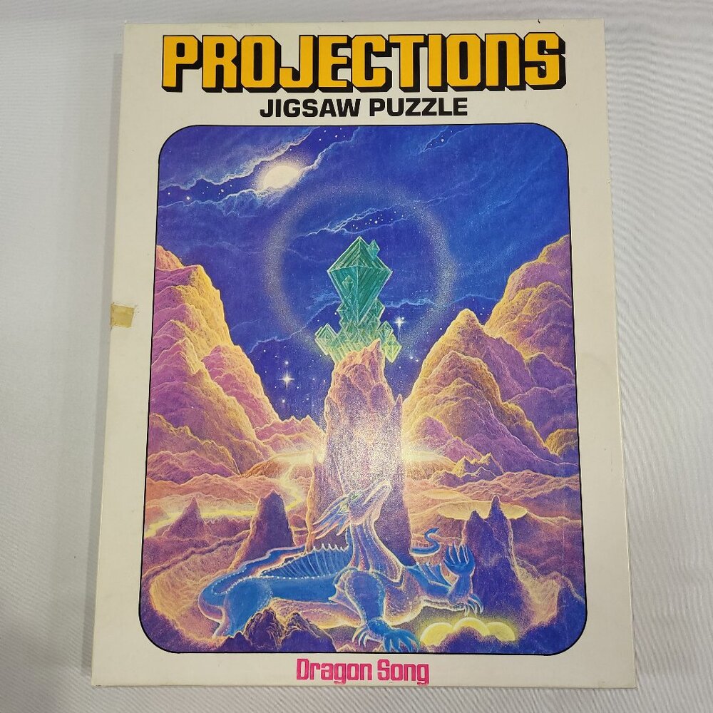 Dragon Song Gilbert Williams 1978 Vintage 551 Piece Jigsaw Puzzle by APC
